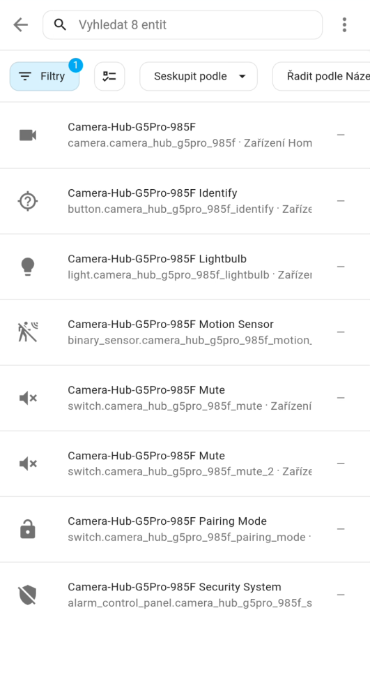 AQARA G5 Pro v Home Assistant
