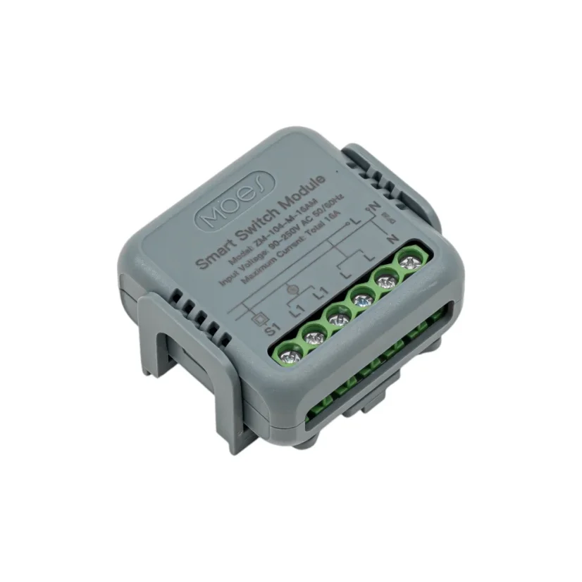 MOES MiNi Smart Switch Module - Zigbee DIY spínač světel - Počet spínačů: 3, Maximální proud: 10 A