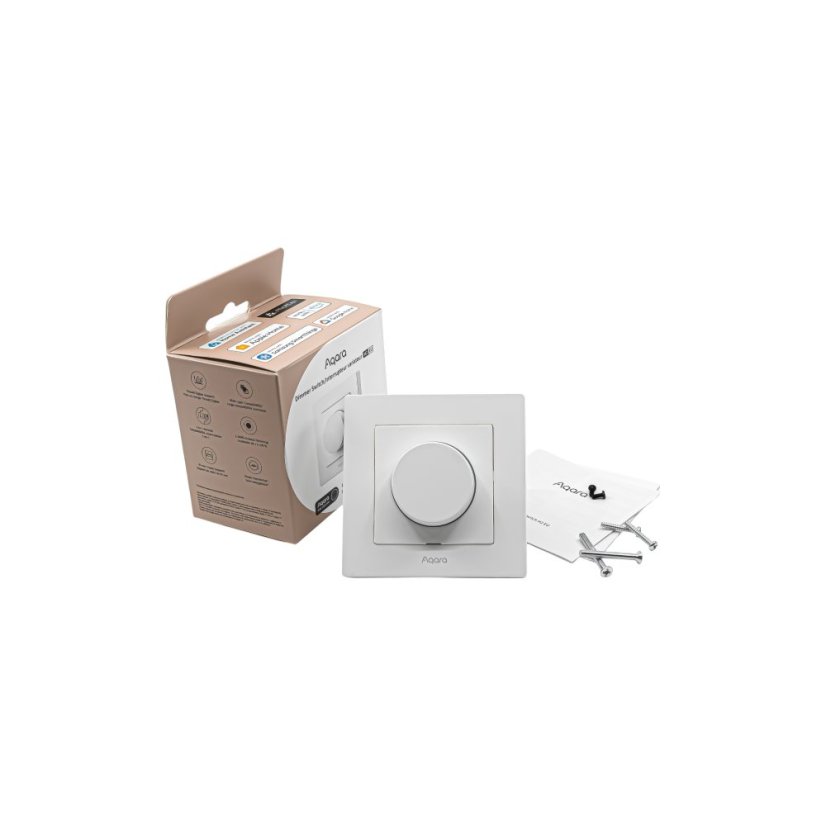 AQARA Dimmer Switch H2 EU - Zigbee chytrý vypínač - Barva: Šedá