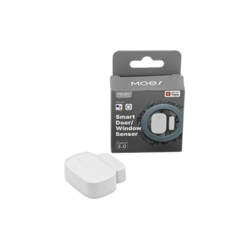 MOES Smart Door/Window Sensor - Zigbee senzor na dveře a okna - Barva: Bílá, Stav produktu: Nový