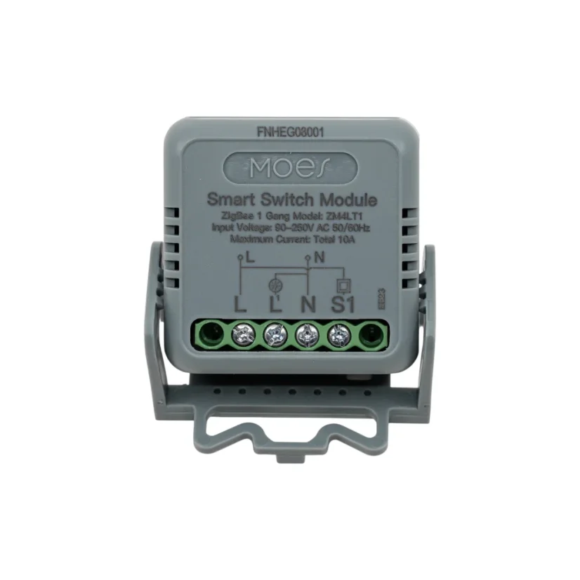 MOES MiNi Smart Switch Module - Zigbee DIY spínač světel - Počet spínačů: 3, Maximální proud: 10 A