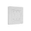 MOES Smart Switch (light+Sence) - Zigbee chytrý vypínač a ovladač scén - Barva: Šedá