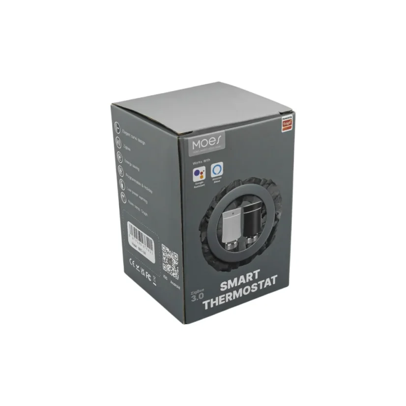 MOES Smart Thermostat - ZigBee termostatická hlavice
