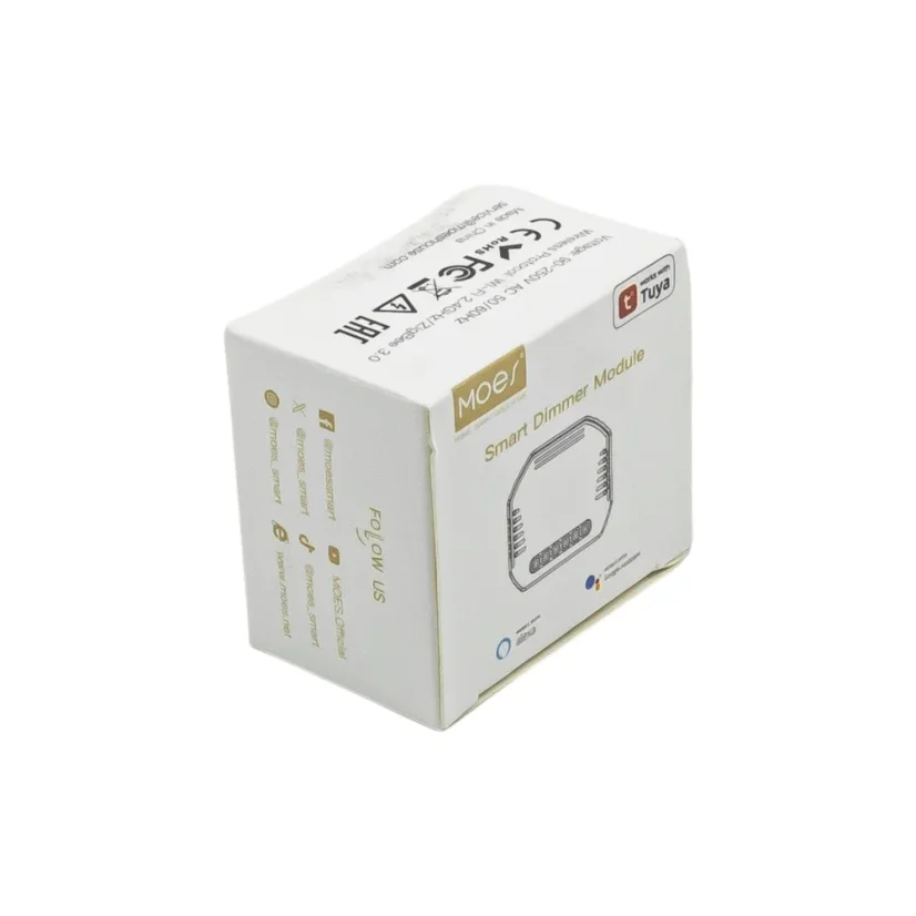 MOES Smart Dimmer Module - Zigbee chytrý stmívač - Počet spínačů: 2