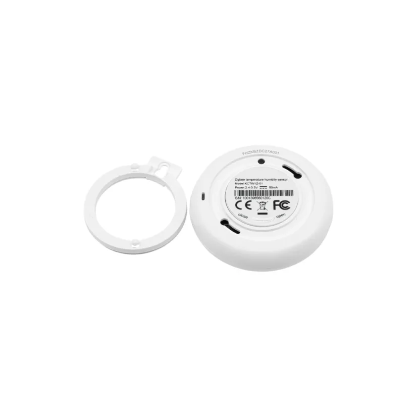 MOES Zigbee Temperature Humidity Sensor - chytrý Zigbee teploměr - Tvar: Kulatý