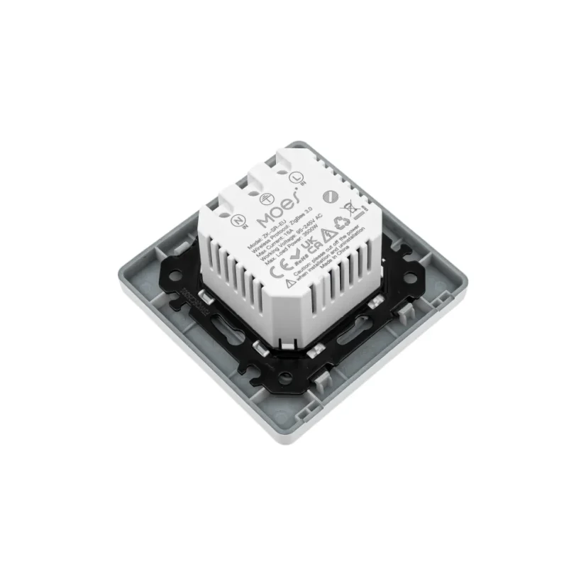 MOES Smart Socket - chytrá Zigbee zásuvka - Barva: Bílá