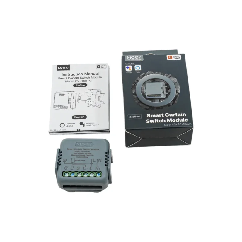 MOES Smart Curtain Switch Module - Zigbee DIY ovladač rolet