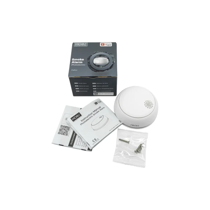 MOES Smoke Alarm (Photoelectric) - Zigbee detektor kouře