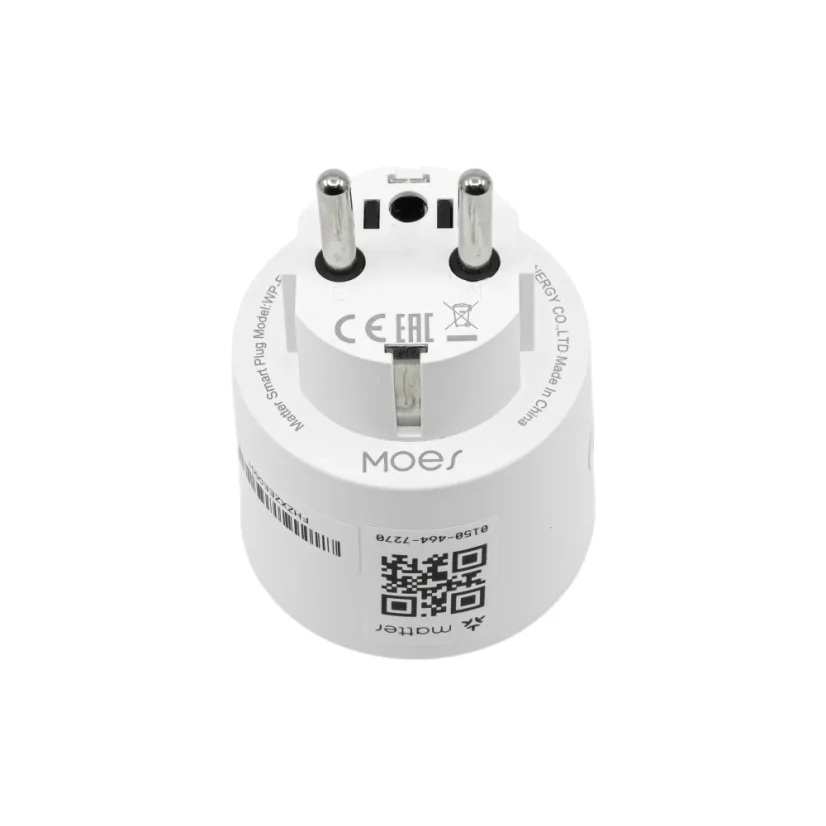 MOES Matter Smart Plug - chytrá Matter zásuvka