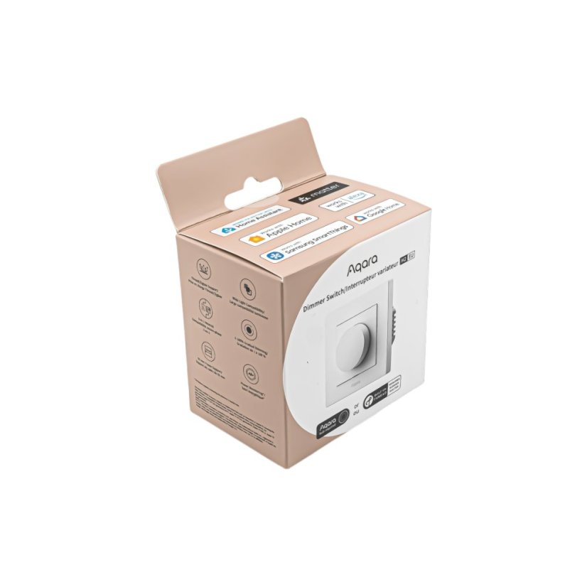 AQARA Dimmer Switch H2 EU - Zigbee chytrý vypínač - Barva: Šedá