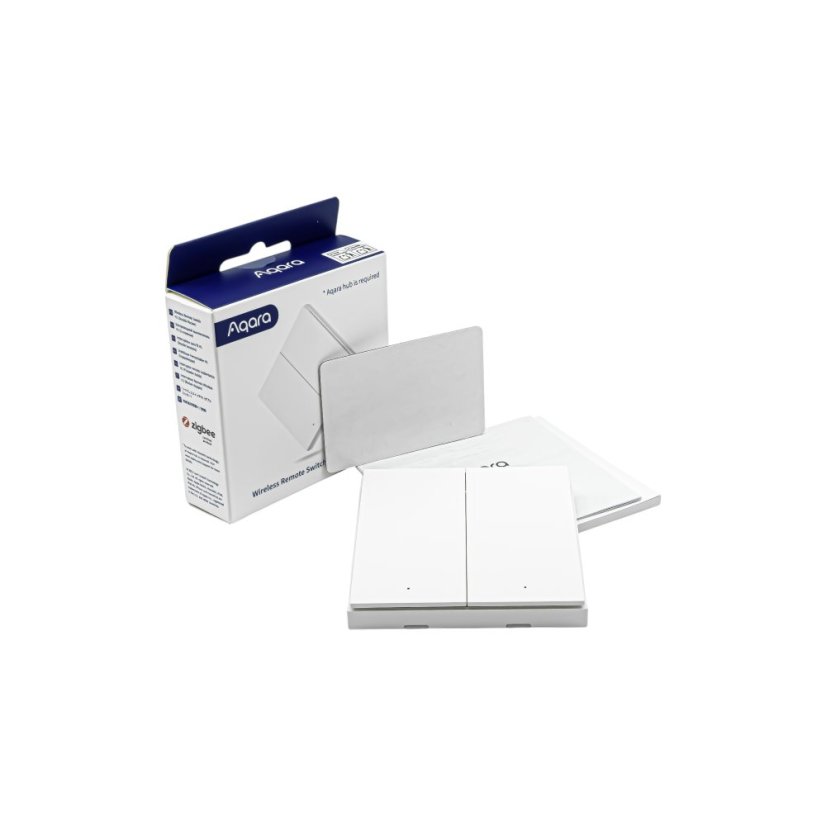 AQARA Wireless Remote Switch H1 - Zigbee chytrý vypínač - Barva: Bílá