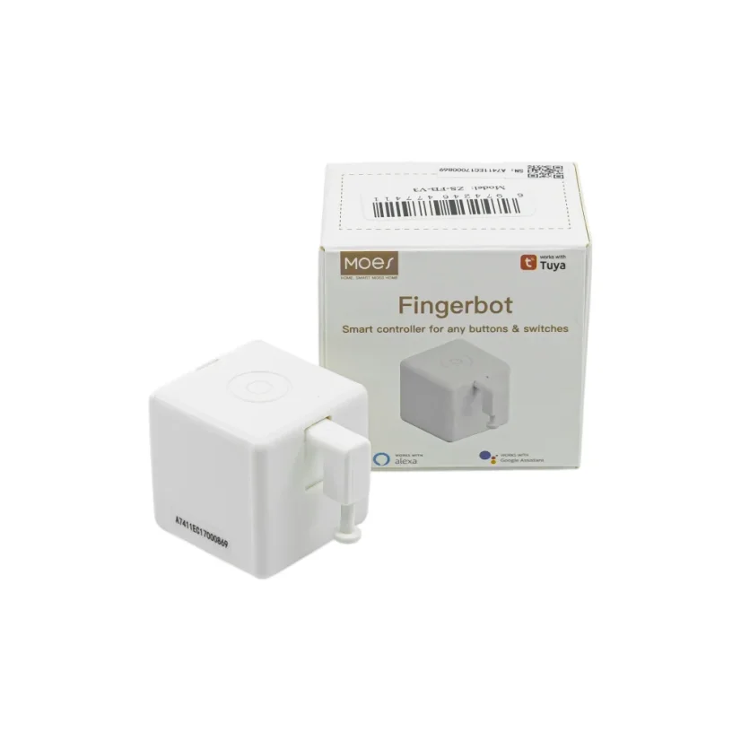 MOES Fingerbot - Zigbee spínáč na automatizaci mechanických spínačů