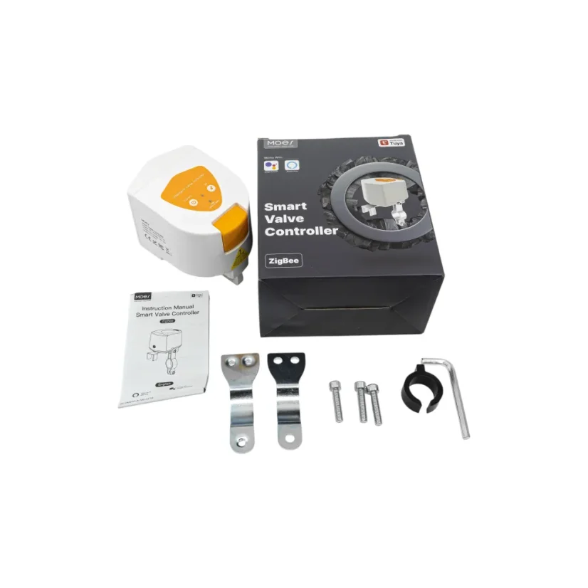 MOES Smart Valve Controller - Zigbee chytré ovládání ventilu - Stav produktu: Použitý