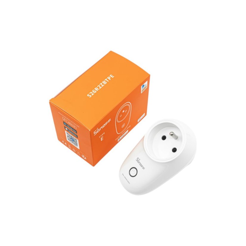 Sonoff S26 R2 ZB - chytrá Zigbee zásuvka - Stav produktu: Použitý