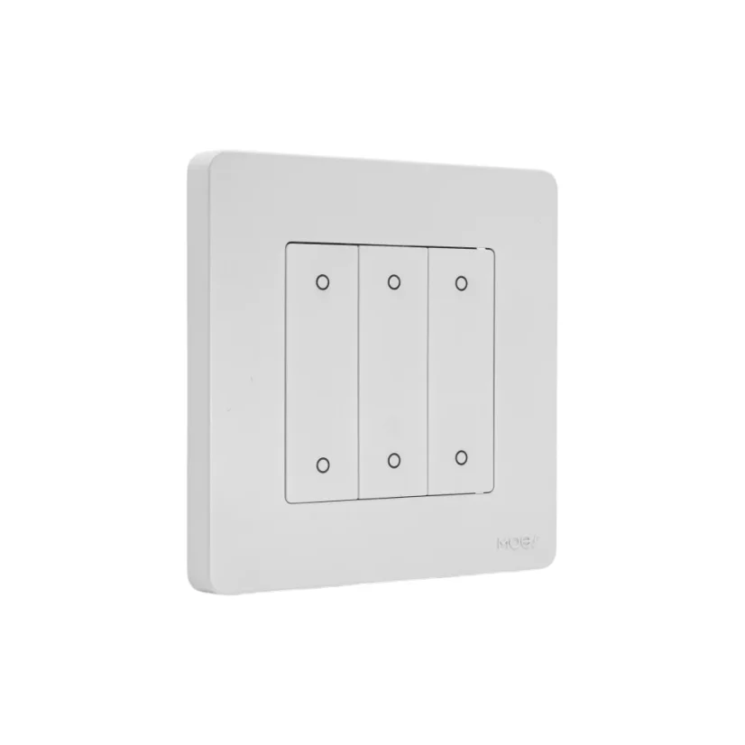MOES Smart Switch (light+Sence) - Zigbee chytrý vypínač a ovladač scén - Barva: Šedá