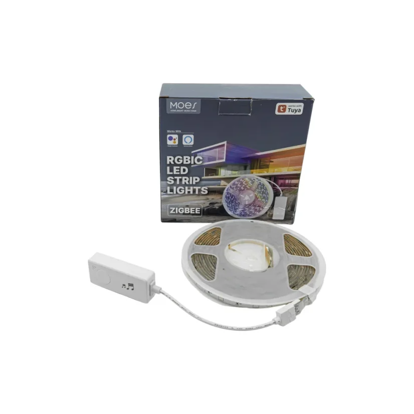 MOES RGBIC LED Strip Lights - Zigbee Smart LED pásek