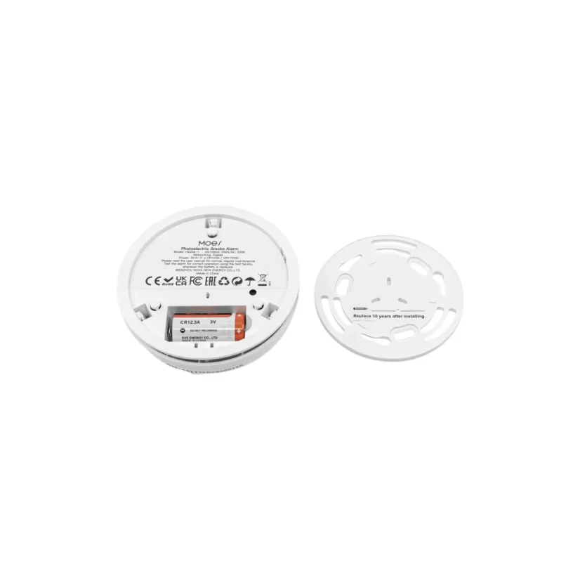 MOES Smoke Alarm (Photoelectric) - Zigbee detektor kouře