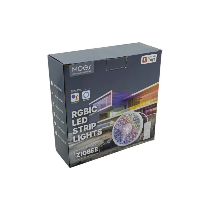MOES RGBIC LED Strip Lights - Zigbee Smart LED pásek