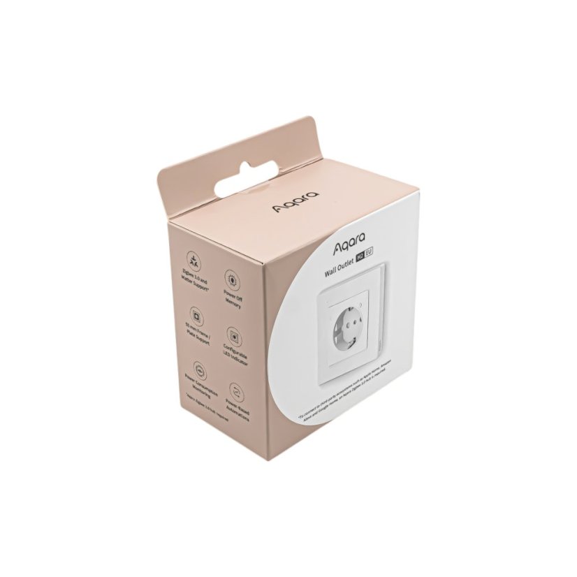 AQARA Wall Outlet H2 EU - chytrá Zigbee zásuvka