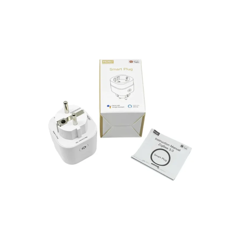 MOES Smart Plug - chytrá Zigbee zásuvka