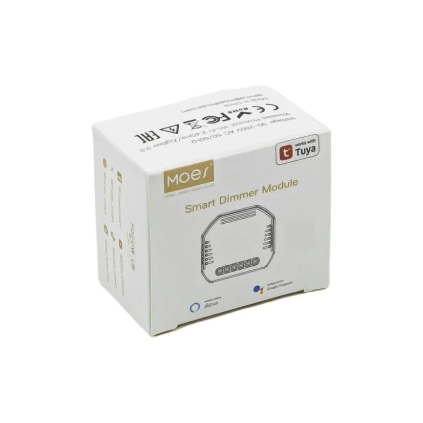 MOES Smart Dimmer Module - Zigbee chytrý stmívač - Počet spínačů: 2