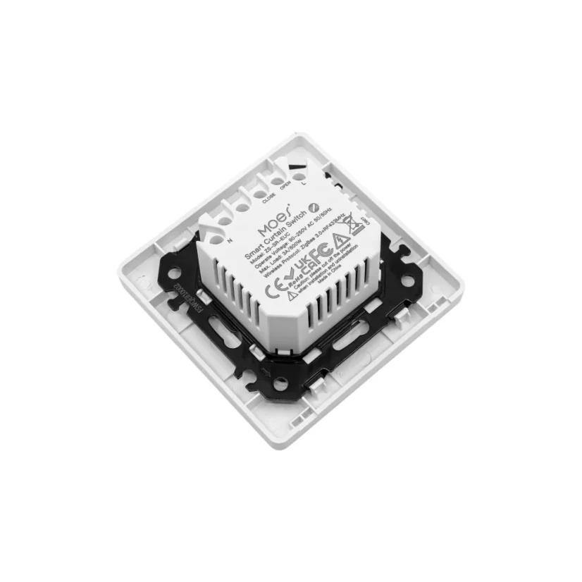 MOES Curtain Switch - Zigbee ovladač rolet - Barva: Bílá, Stav produktu: Použitý