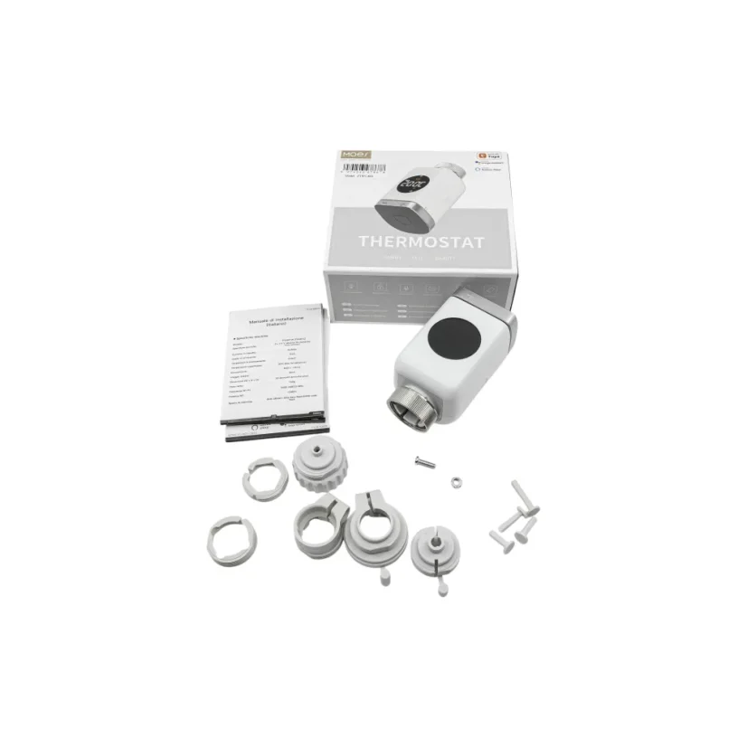 MOES Thermostat - ZigBee termostatická hlavice