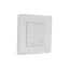 MOES Scene Switch - Zigbee spouštěč scén - Barva: Bílá, Počet spínačů: 2, Stav produktu: Nový