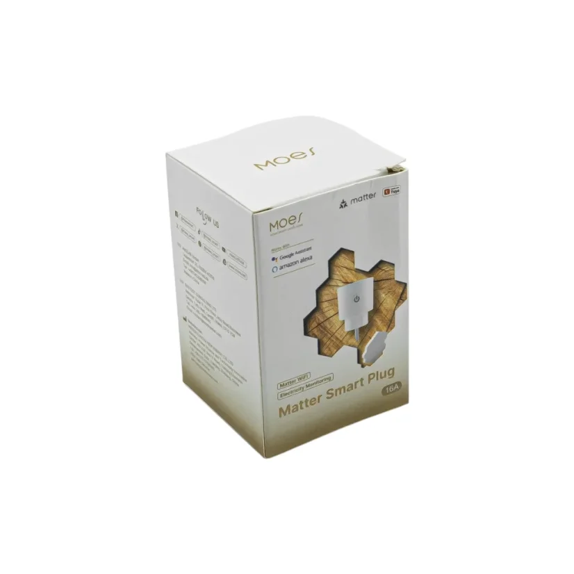 MOES Matter Smart Plug - chytrá Matter zásuvka