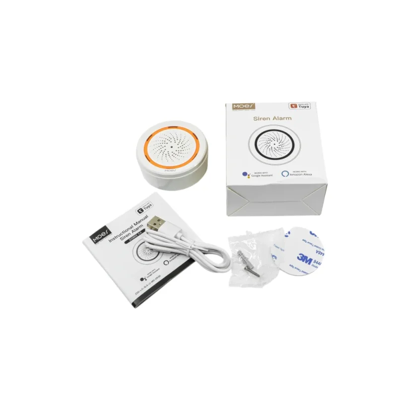 MOES Siren Alarm - Zigbee siréna/alarm