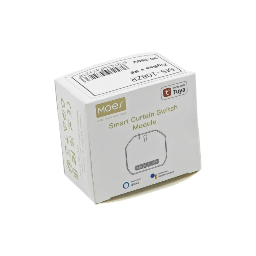 MOES Smart Hidden Curtain Module + RF - Zigbee DIY ovladač rolet