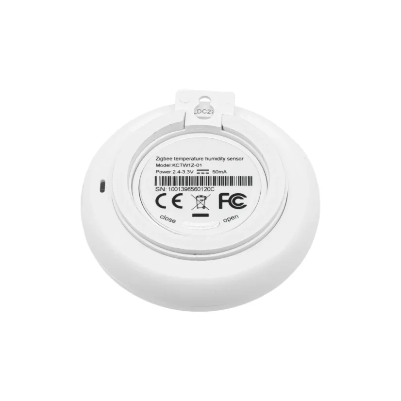 MOES Zigbee Temperature Humidity Sensor - chytrý Zigbee teploměr - Tvar: Kulatý