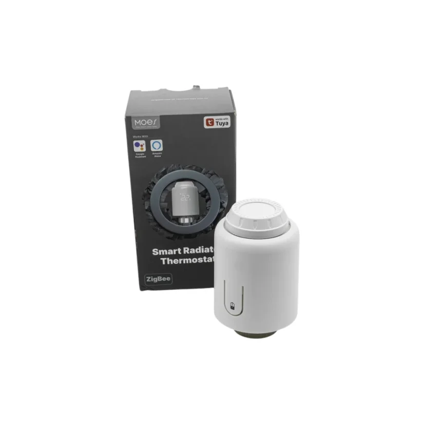 MOES Smart Radiator Thermostat - ZigBee termostatická hlavice