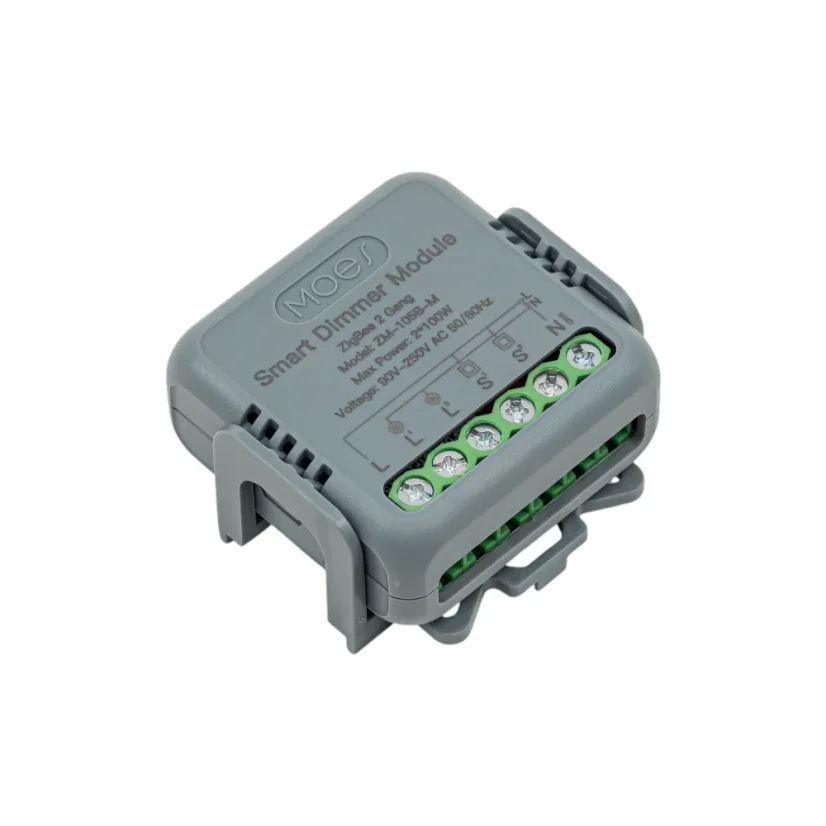 MOES MiNi Smart Dimmer Module - Zigbee chytrý stmívač - Počet spínačů: 2