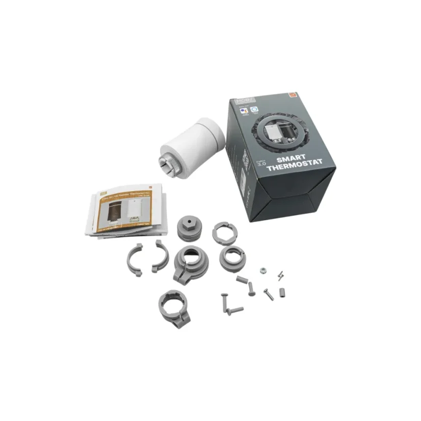 MOES Smart Thermostat - ZigBee termostatická hlavice