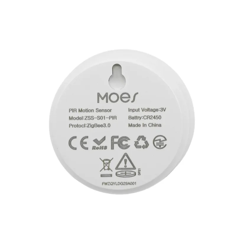 MOES PIR Motion Sensor - Zigbee pohybový senzor