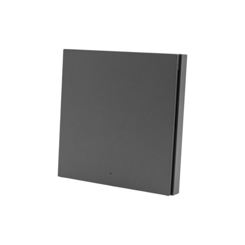 AQARA Smart Wall Switch H1 - Zigbee chytrý vypínač - Barva: Šedá, Neutrální vodič: nevyžaduje "N" vodič, Počet spínačů: 1