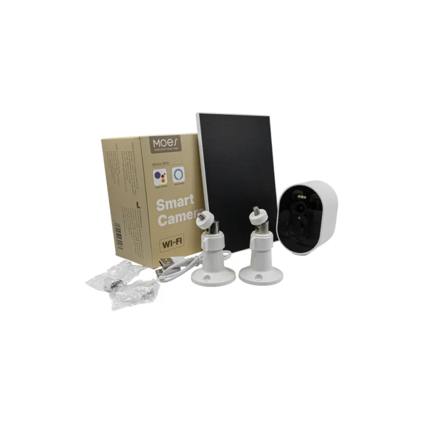 MOES Smart Camera 4MP Outdoor - chytrá venkovní kamera 4MP se solárním panelem