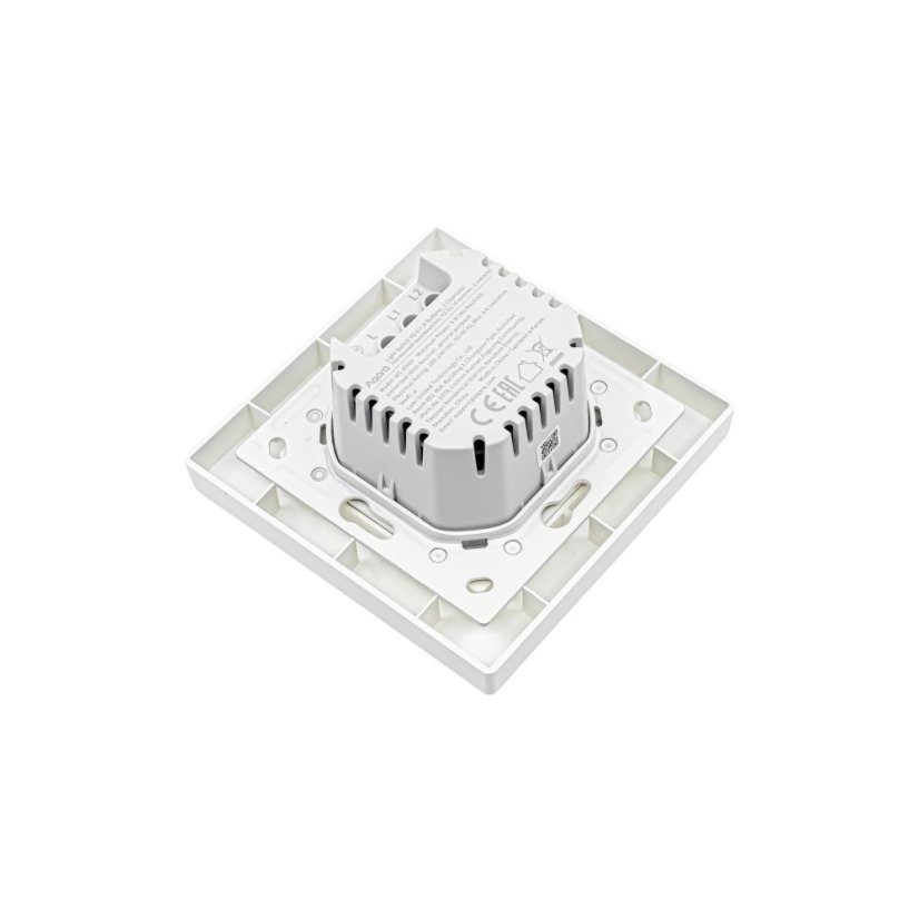 AQARA Light Switch H2 EU - Zigbee chytrý vypínač - Počet spínačů: 2, Stav produktu: Použitý
