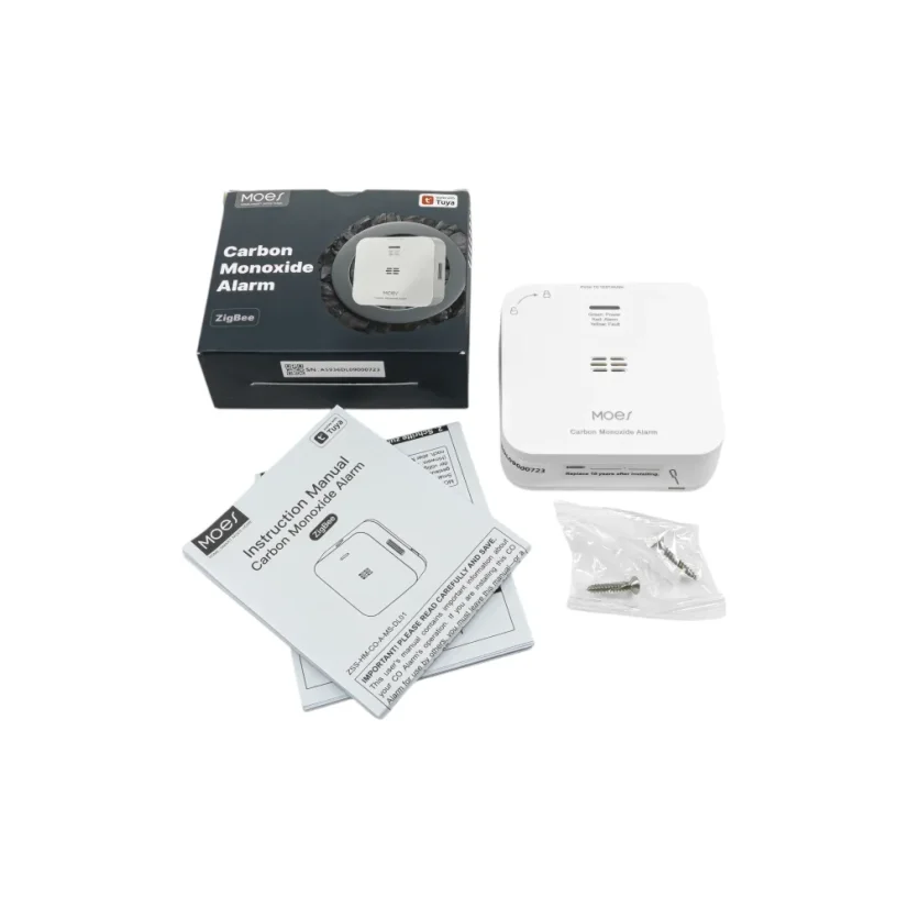 MOES CO Detector - Zigbee detektor plynu - detekce CO