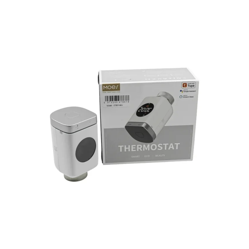MOES Thermostat - ZigBee termostatická hlavice