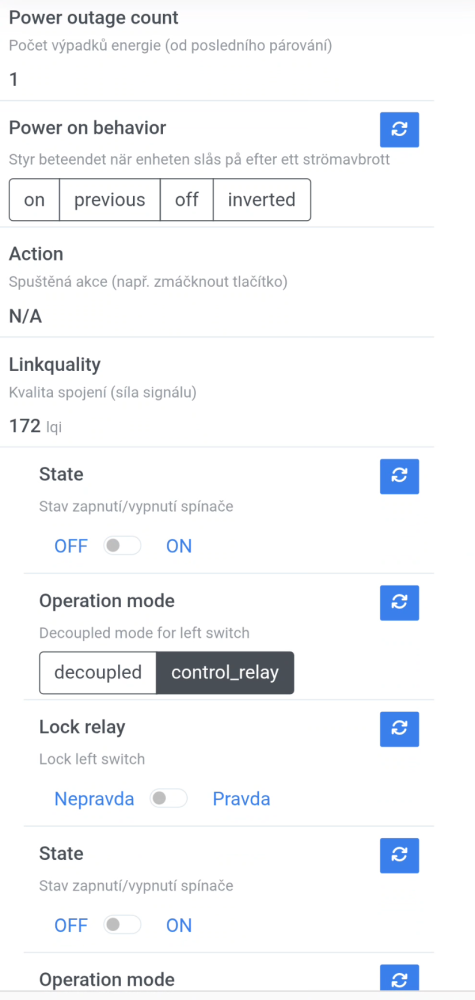 Ovládání AQARA H2 EU v Home Assistant
