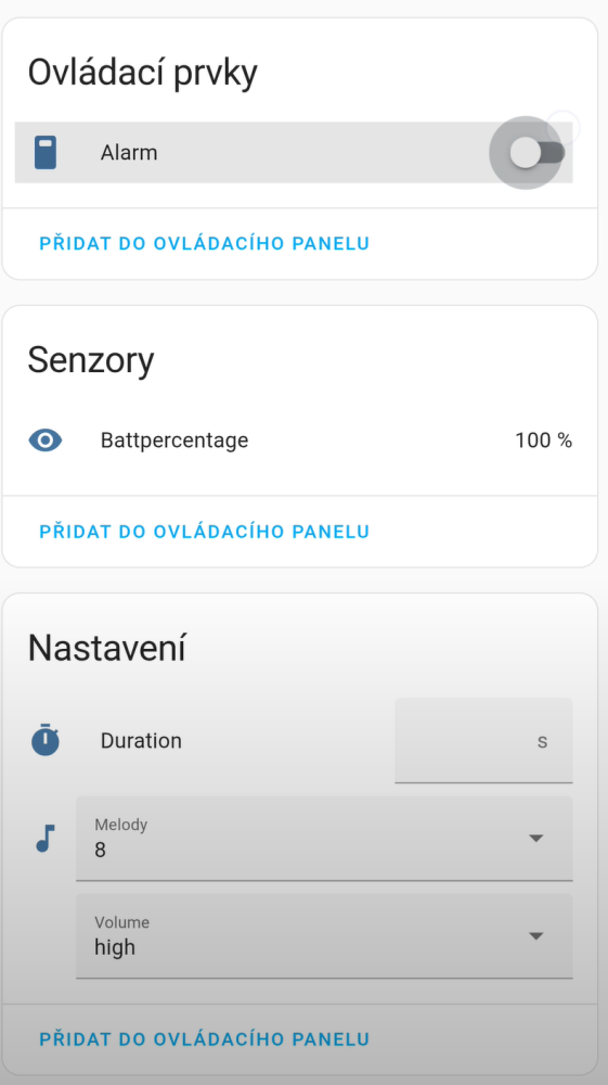 Testování zařízení